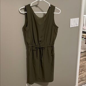 Calvin Klein Olive Green Mini Dress